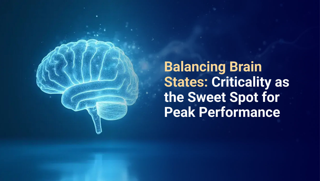 Balancing Brain States Criticality as the Sweet Spot for Peak Performance