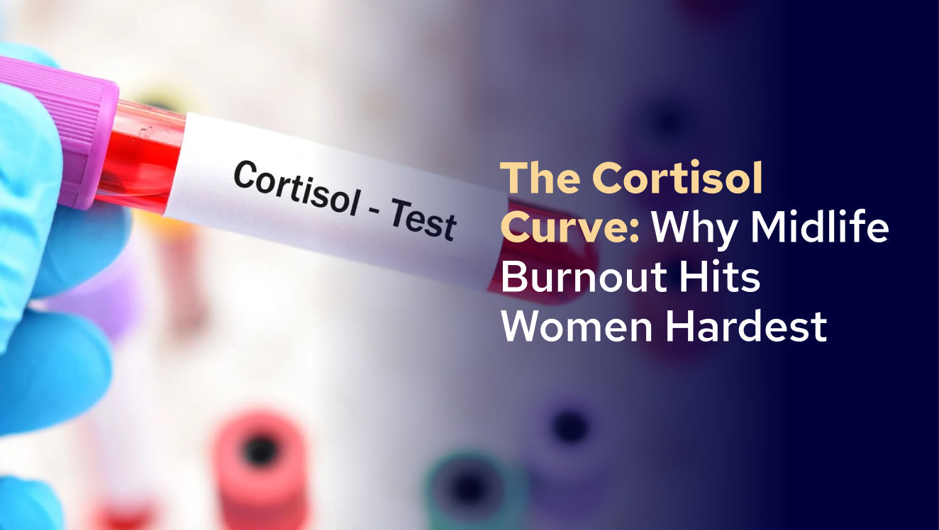 The Cortisol Curve Why Midlife Burnout Hits Women Hardest