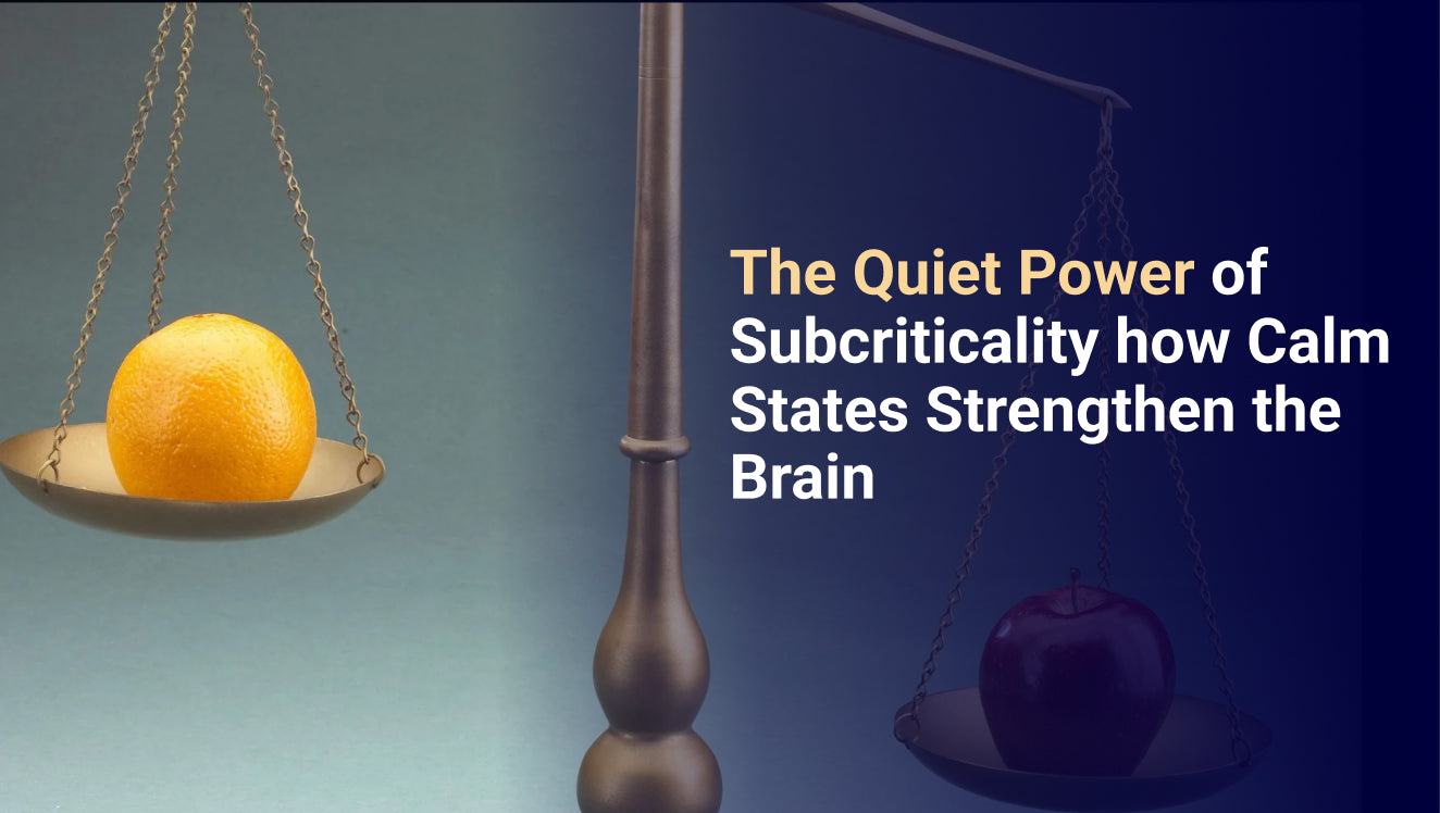 The Quiet Power of Subcriticality How Calm States Strengthen the Brain