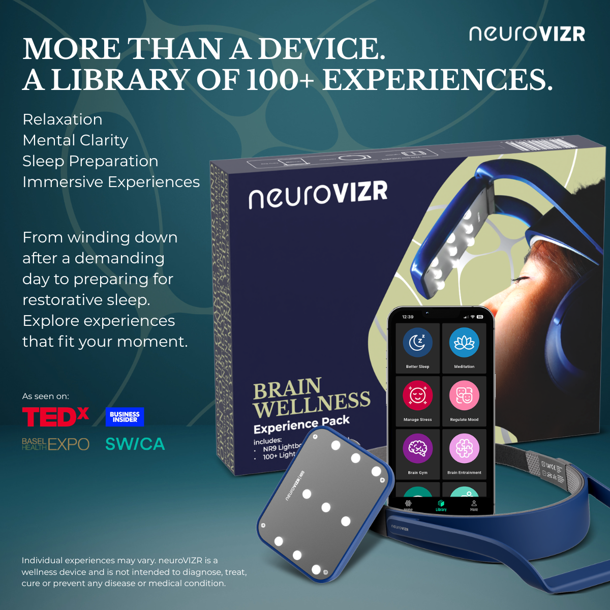 neuroVIZR Experience Kit "Classic" (White Light)