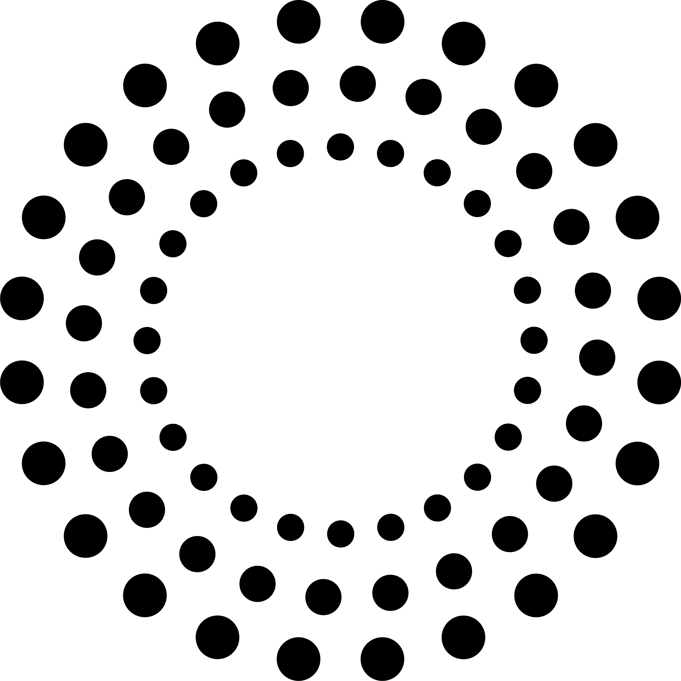 Stylized black NeuroVIZR logo with dot design